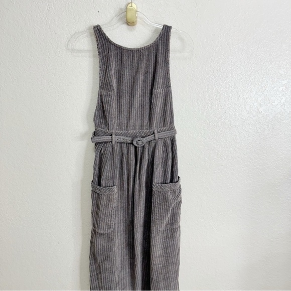 FREE PEOPLE The Other Side Corduroy Midi Dress size 2 - Picture 4 of 12